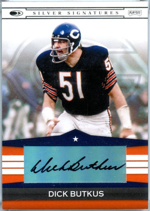 Dick Butkus 2008 Donruss Playoff Silver Signatures Auto