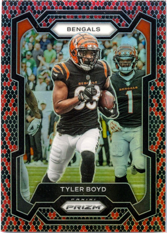 Product Tyler Boyd 2023 Panini Prizm Snakeskin SSP #63 Link