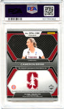 Cameron Brink RC 2024 Panini Prizm Draft Gold Rookie Auto SP 5/10 PSA 10