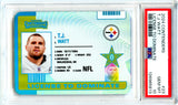 Tj Watt 2024 Panini Contenders License To Dominate SSP #23 PSA 10