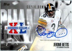 Jerome Bettis 2026 Topps Flagship Super Bowl Champions Auto
