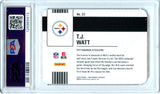 Tj Watt 2024 Panini Contenders License To Dominate SSP #23 PSA 10