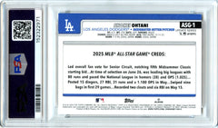 Shohei Ohtani 2025 Topps Update 2025 All Star Game #1 PSA 8-2