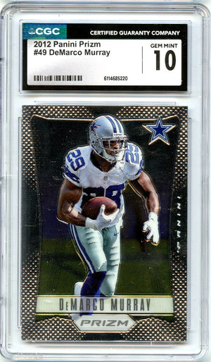 Demarco Murray 2012 Panini Prizm First Year #49 CGC 10