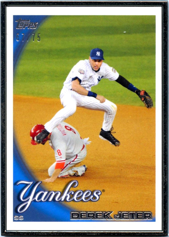 Product Derek Jeter 2014 Topps Metal Framed Reprint SP 67/75 Link