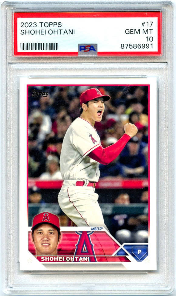 Product Shohei Ohtani 2023 Topps Baseball #17 PSA 10 Link
