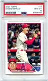Shohei Ohtani 2023 Topps Baseball #17 PSA 10