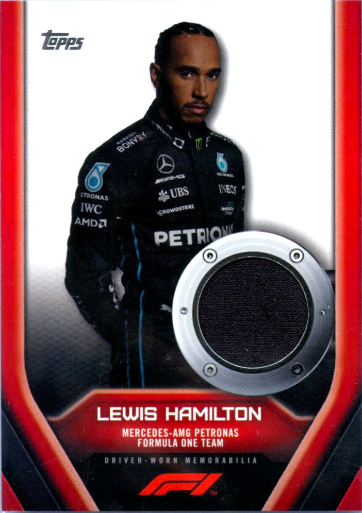 Lewis Hamilton 2022 Topps Formula 1 Firesuit Patch-1
