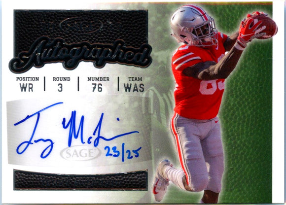 Product Terry Mclaurin RC 2019 Sage Rookie Auto SP 23/25 Link