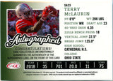 Terry Mclaurin RC 2019 Sage Rookie Auto SP 23/25