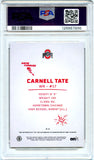 Carnell Tate RC 2024 Onit Ohio State University Signature Series Soft Touch Rookie Auto SP 72/200 PSA 10