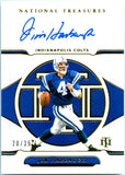 Jim Harbaugh 2021 National Treasures Signatures Auto SP 20/35