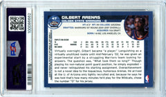 Gilbert Arenas 2002-03 Topps Chrome Refractor #47 PSA 10-2