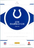 Jim Harbaugh 2021 National Treasures Signatures Auto SP 20/35