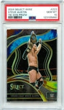 Steve Austin 2024 Panini Select Ringside Tie-Dye Prizm SP 19/25 PSA 10