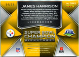 James Harrison 2018 Panini Spectra Neon Pink Super Bowl Champion Auto SP 4/10