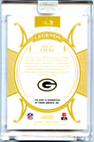 Brett Favre 2020 Flawless Red Legends Diamond SP 5/20
