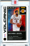 Anthony Davis 2020-21 Panini Obsidian Yellow Volcanic Auto SP 6/10
