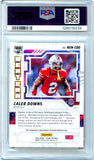 Caleb Downs RC 2025 Panini Score NIL Next Era Rookie Auto PSA 9