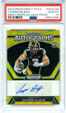 Cooper Dejean RC 2024 Panini Prizm Draft Gold Rookie Auto SP 4/10 PSA 10
