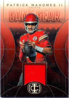 Patrick Mahomes II 2025 Panini Icon Collection Game Gear Jersey Patch #2-1