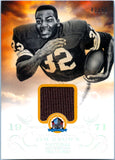 Jim Brown 2013 National Treasures Silver Hall Of Fame Induction Patch SP 42/50