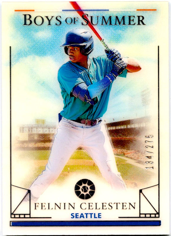 Product Felnin Celesten 2024 Panini Boys Of Summer Rookie SP 134/275 Link