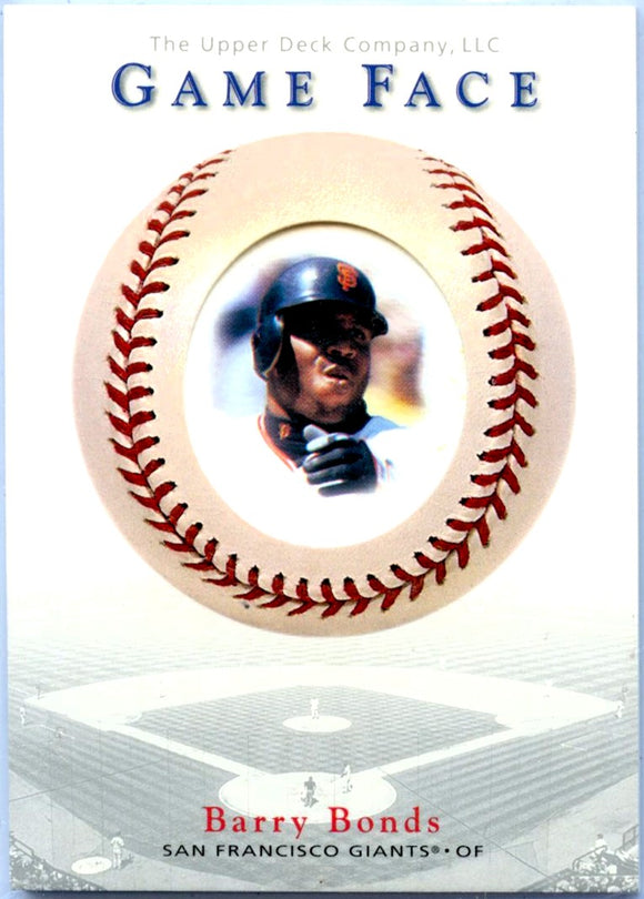 Product Barry Bonds 2003 Upper Deck Game Face #167 Link