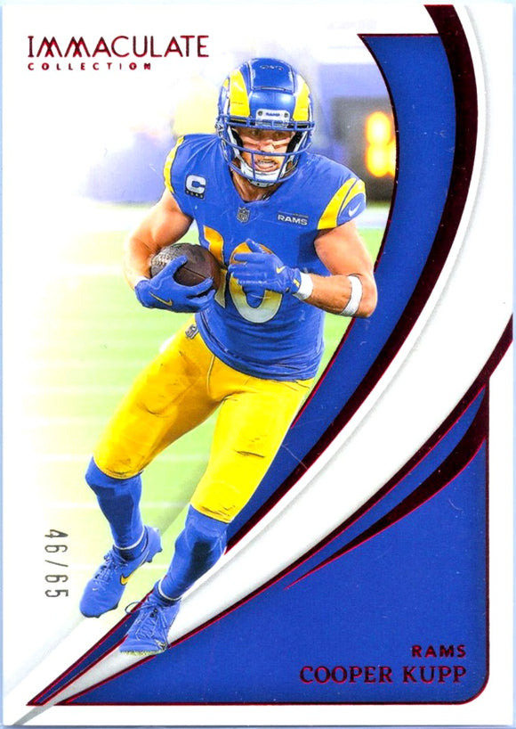 Product Cooper Kupp 2024 Immaculate Collection Ruby Red SP 46/65 Link