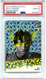 Zay Flowers RC 2023 Donruss Optic Rookie Kings Case Hit SSP #16 PSA 10