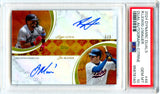 Royce Lewis Joe Mauer 2024 Topps Dynamic Duals Orange Dual Auto SP 3/5 PSA 10