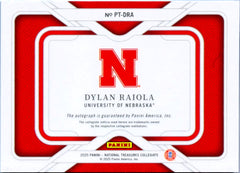 Dylan Raiola RC 2025 National Treasures Collegiate Rated Prospect Rookie Auto SP 55/75-2
