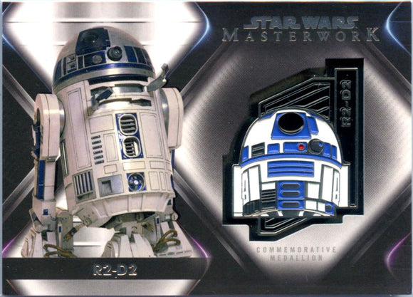 Product R2-D2 2021 Topps Star Wars Masterwork R2-D2 Medallion Link