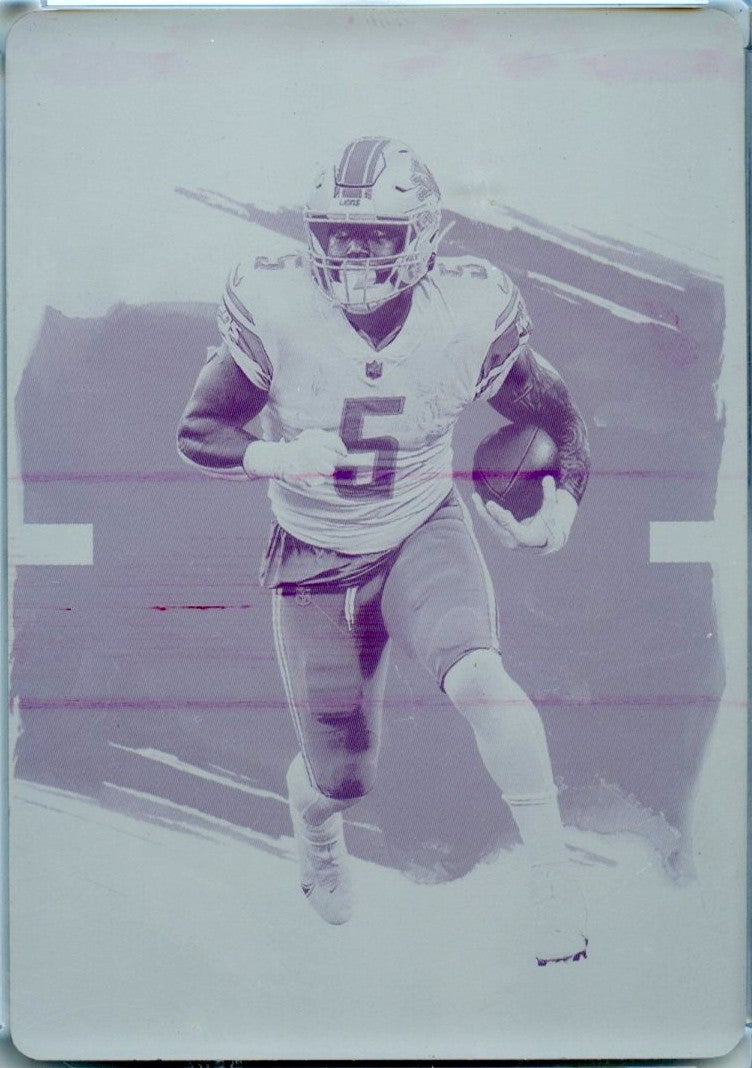 David Montgomery 2023 Impeccable Printing Plate SP 1/1-1