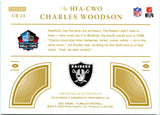 Charles Woodson 2021 Flawless Holo Gold Hall Of Fame Auto SP 7/15