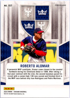 Roberto Alomar 2024 Panini Crusade Platinum SP 1/1-2