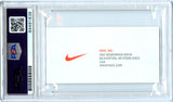 Phil Knight Signed Business Card Auto PSA DNA Authentic