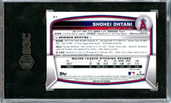 Shohei Ohtani 2023 Bowman Chrome Mega Box #51 SGC 10-2
