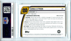 Sonia Citron RC 2024-25 Bowman U Chrome Green Shimmer Rookie #64 PSA 10-2