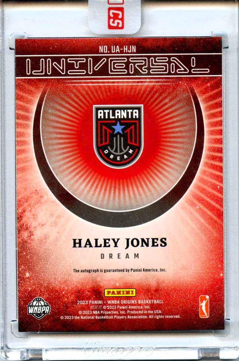 Haley Jones 2023 Panini Origins WNBA Gold Universal Auto SP 2/10-2