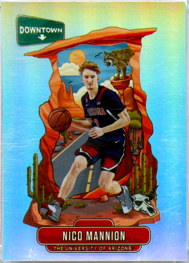 Nico Mannion RC 2020 Panini Chronicles Draft Downtown Rookie SSP