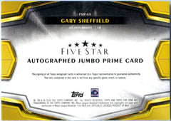 Gary Sheffield 2024 Topps Five Star Gold Game Used Patch Auto SP 6/10-2