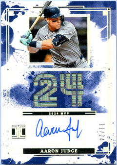 Aaron Judge 2025 Impeccable MVP On Card Auto SP 11/24-1
