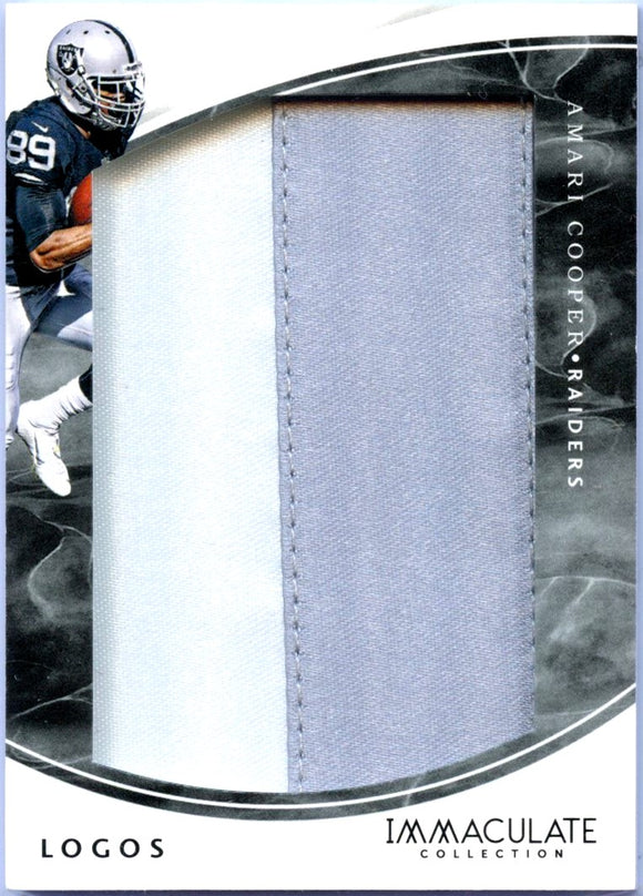Product Amari Cooper RC 2016 Immaculate Jumbo Logos Rookie Patch SP 2/15 Link