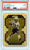 Nelson Agholor 2021 Panini Prizm Gold Vinyl SP 3/5 PSA 9