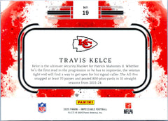 Travis Kelce 2025 Impeccable Silver Bar SP 28/35-2