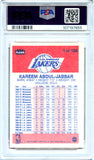 Kareem Abdul-Jabbar 1986-87 Fleer Basketball #41 PSA 6