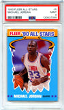 Michael Jordan 1990-91 Fleer All-Stars #5 PSA 9