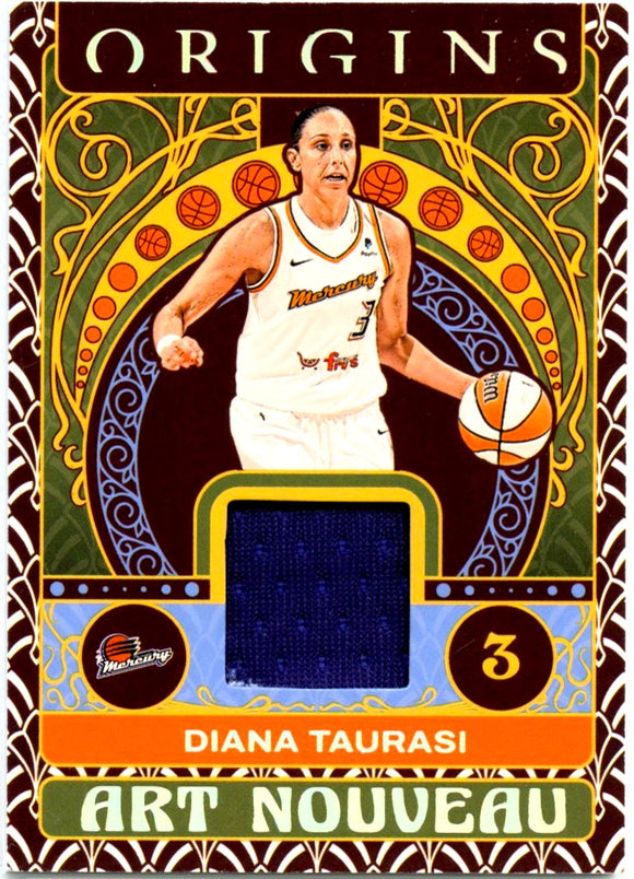 Diana Taurasi 2023 Panini Origins WNBA Art Nouveau Jersey Patch