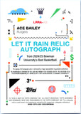 Ace Bailey RC 2024-25 Bowman U Best Geometric Let It Rain Rookie Jersey Patch Auto